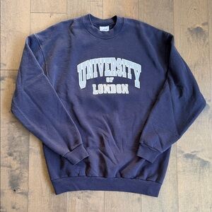 Vintage University of London Crewneck Sweatshirt Screen Stars Fruit of the Loom